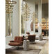 Andre 52 Light 39.75 inch Brass Chandelier Ceiling Light