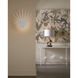 Codorniz 30 inch 150 watt Antique Brass and Black Table Lamp Portable Light, Marjorie Skouras Collection