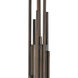 Archetype 8 Light 32.5 inch Statuary Bronze/Antique Brass Chandelier Ceiling Light