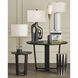 Waterfall 27.5 inch 150 watt Clear/Natural/Brass Table Lamp Portable Light