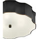 Wexford 3 Light 19.5 inch Oil Rubbed Bronze Flush Mount Ceiling Light