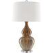 Kolor 31 inch 150 watt Earth/Brown Table Lamp Portable Light