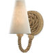 Wallis 1 Light 6.25 inch Natural Wall Sconce Wall Light, Bunny Williams Collection