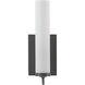 Brindisi 1 Light 4.5 inch Oil Rubbed Bronze/Opaque Glass Wall Sconce Wall Light