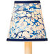 Marble Blue Lace 5 inch Tapered Chandelier Shade