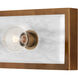 Berdine 5 Light 5 inch Natural/Antique Brass Bath Bar Wall Light, Large