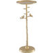 Piaf 10.25 inch Gold Drinks Table