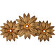 Alithea 3 Light 39.75 inch Antique Brass Wall Sconce Wall Light, Large