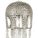 Medusa 36 Light 35 inch Silver Multi-Drop Pendant Ceiling Light