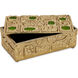 Beau Monde 8.5 inch Gold/Green/Black Box