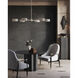 Monreale 6 Light 54 inch White Chandelier Ceiling Light