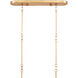 Grand Lotus 6 Light 50.5 inch Sugar White/Contemporary Gold Leaf Chandelier Ceiling Light