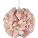 Clio 1 Light 6 inch Rose/Brass Pendant Ceiling Light