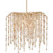 Kealia LED 24.5 inch Natural/Coco Cream Chandelier Ceiling Light, Medium