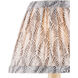 Plume Stone/Ivory Tapered Chandelier Shade