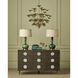 Midsummer 9 Light 39 inch Contemporary Gold Leaf/Contemporary Gold/Green Chandelier Ceiling Light