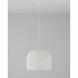 Piero 3 Light 31.5 inch White Chandelier Ceiling Light, Large