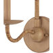 Saxon 1 Light 5 inch Saddle Tan Wall Sconce Wall Light