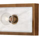 Berdine 3 Light 5 inch Antique Brass Bath Bar Wall Light
