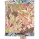 Wildflower Magenta and Green and Blue 5 inch Chandelier Shade