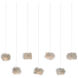 Birds Nest Multi-Drop Linear Pendant Ceiling Light