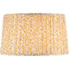 Maiden Yellow/Ivory Tapered Lamp Shade