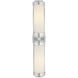 Bowland 2 Light 4.25 inch Polished Nickel Bath Wall Sconce Wall Light