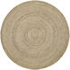 Limay 22 inch Natural and Clear Accent Table, Bunny Williams Collection