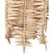 Tiptur 3 Light 16.5 inch Natural/Coco Cream Pendant Ceiling Light
