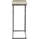 Boyles 24 X 20 inch Nickel/Black C Table