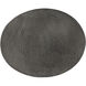 Ishaan 24 X 13 inch Black Nickel Accent Table
