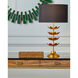 Glasdele 39 X 39 inch Green and Antique Brass Mirror