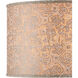 Nomad Beige/Ivory Drum Lamp Shade
