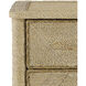 Kaipo 28.25 X 18 inch Natural Nightstand