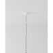 Bismarkia 13 Light 43.5 inch Gesso White Chandelier Ceiling Light, Large, Marjorie Skouras Collection