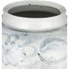 Ming-Style Countryside 14.5 X 13 inch Preserve Pot, Large