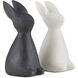 Marble Rabbit 7 X 3 inch Sculpture