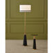 Gieves 64.5 inch 150.00 watt Black/Bronze/Antique Brass Floor Lamp Portable Light