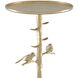 Piaf 10.25 inch Gold Drinks Table