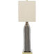 Musing 32.5 inch 150 watt Rustic Metallic Bronze Table Lamp Portable Light