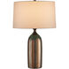 Cuprum 26 inch 150 watt Dark Green/Copper Table Lamp Portable Light