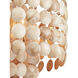 Buko 6 Light 31.5 inch Coco Cream Chandelier Ceiling Light