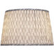 Plume Stone and Ivory 16 inch Lamp Shade