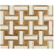 Aarna 8 inch Natural and Ivory Boxes, Set of 2