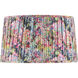 Wildflower Magenta/Green/Blue Tapered Lamp Shade