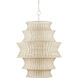 Phebe 9 Light 32 inch Vanilla Chandelier Ceiling Light, Large