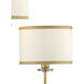 Croydon 3 Light 19 inch Satin Black Wall Sconce Wall Light