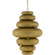 Bee My Honey 1 Light 20.5 inch Antique Brass Chandelier Ceiling Light