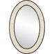 Andar 39 X 26 inch Natural and Dark Walnut with Mirror Mirror