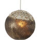 Pathos 3 Light 10.5 inch Antique Silver and Antique Gold and Matte Charcoal Multi-Drop Pendant Ceiling Light